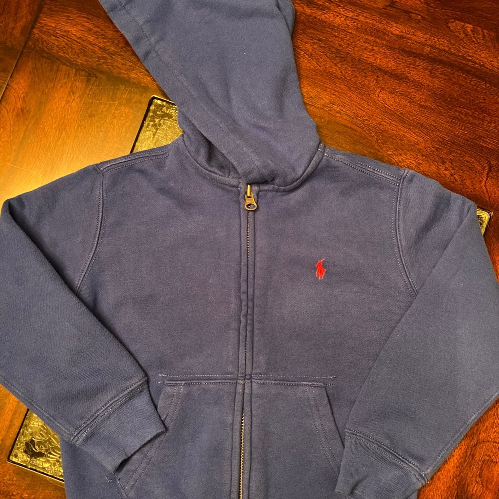 Polo by Ralph Lauren little boys Zip Hoodie size 5